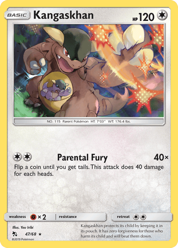 Kangaskhan - Hidden Fates 47