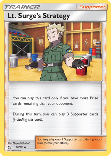 Lt. Surge's Strategy - Hidden Fates 60