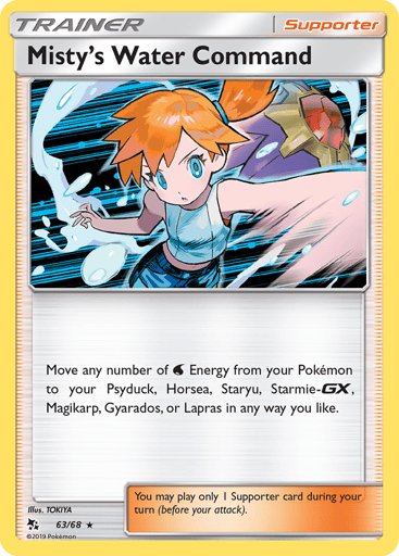 Misty's Water Command - Hidden Fates 63