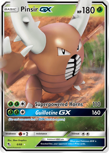 Pinsir-GX - Hidden Fates 6