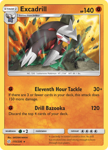 Excadrill - Cosmic Eclipse 115