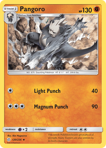 Pangoro - Cosmic Eclipse 120