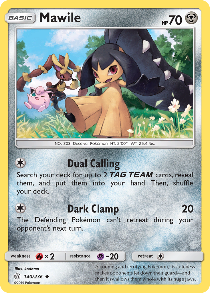 Mawile – Cosmic Eclipse 140/236 Pokémon card