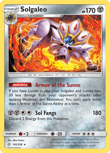 Solgaleo - Cosmic Eclipse 142