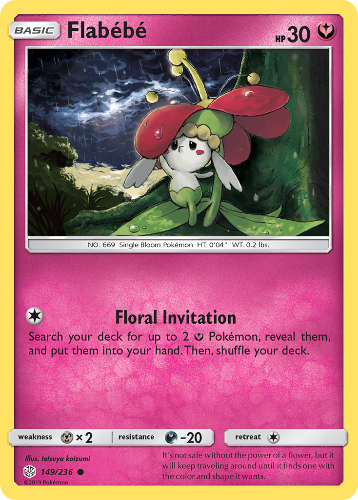 Flabébé – Cosmic Eclipse 149/236 Pokémon card