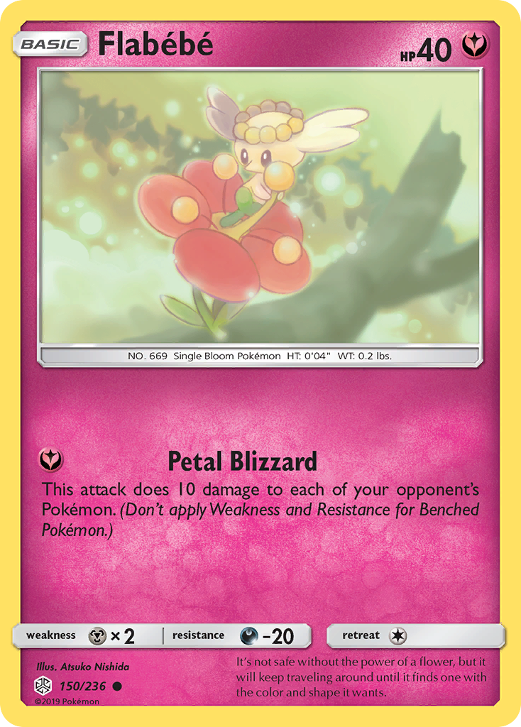Flabébé – Cosmic Eclipse 150/236 Pokémon card