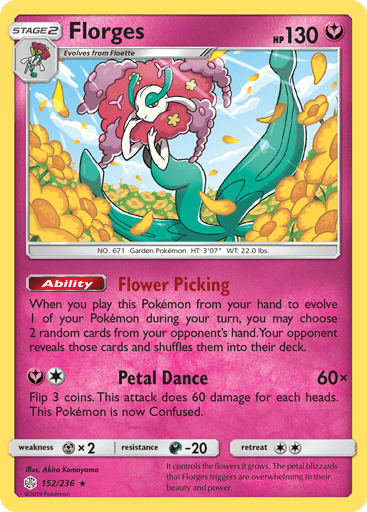 Florges - Cosmic Eclipse 152