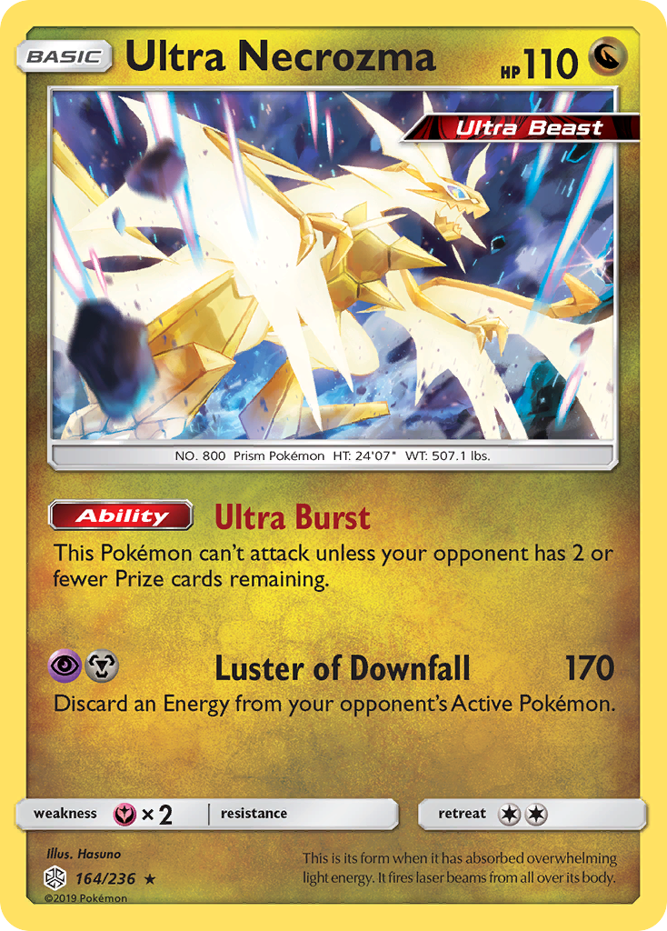 Ultra Necrozma – Cosmic Eclipse 164/236 Pokémon card