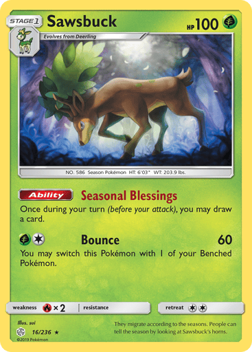Sawsbuck - Cosmic Eclipse 16