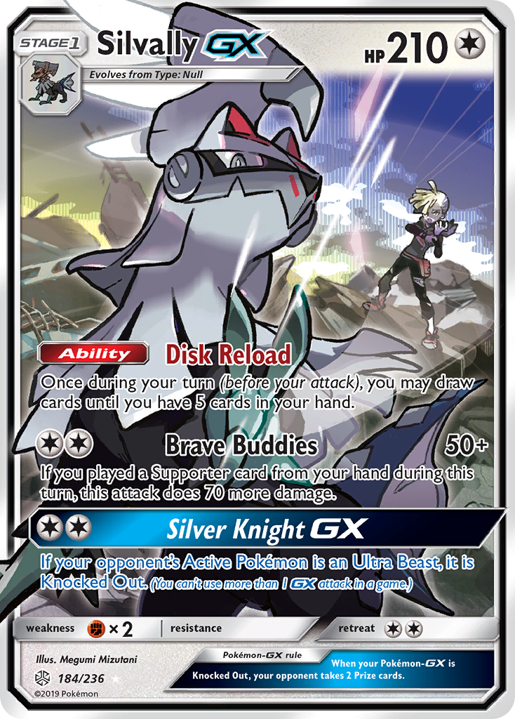 Silvally-GX – Cosmic Eclipse 184/236 Pokémon card