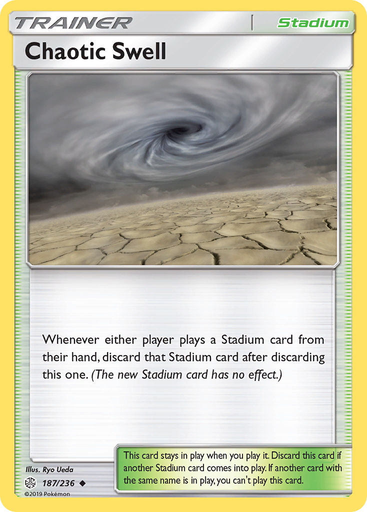 Chaotic Swell – Cosmic Eclipse 187/236 Pokémon card