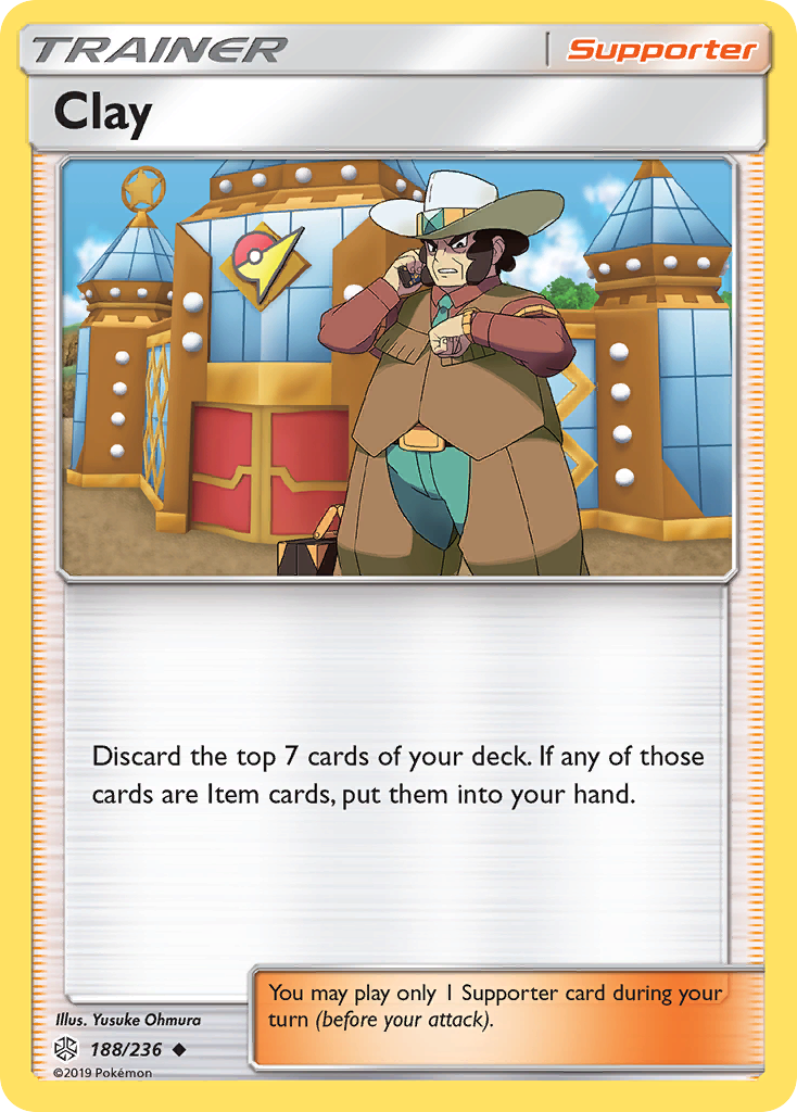 Clay – Cosmic Eclipse 188/236 Pokémon card