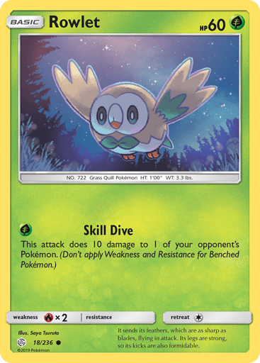 Rowlet - Cosmic Eclipse 18