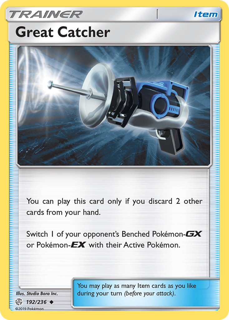 Great Catcher – Cosmic Eclipse 192/236 Pokémon card