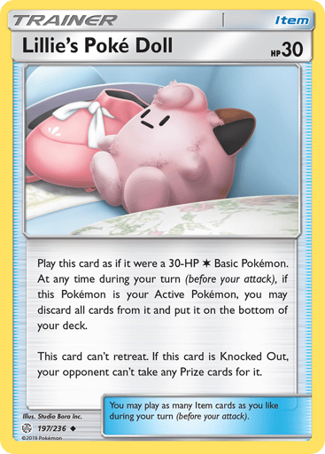 Lillie's Poké Doll - Cosmic Eclipse 197