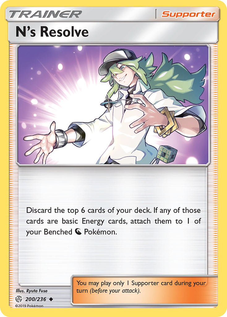 N's Resolve – Cosmic Eclipse 200/236 Pokémon card