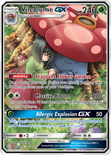 Vileplume-GX - Cosmic Eclipse 211