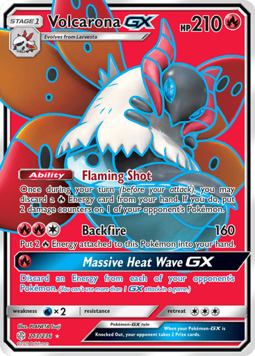 Volcarona-GX - Cosmic Eclipse 213