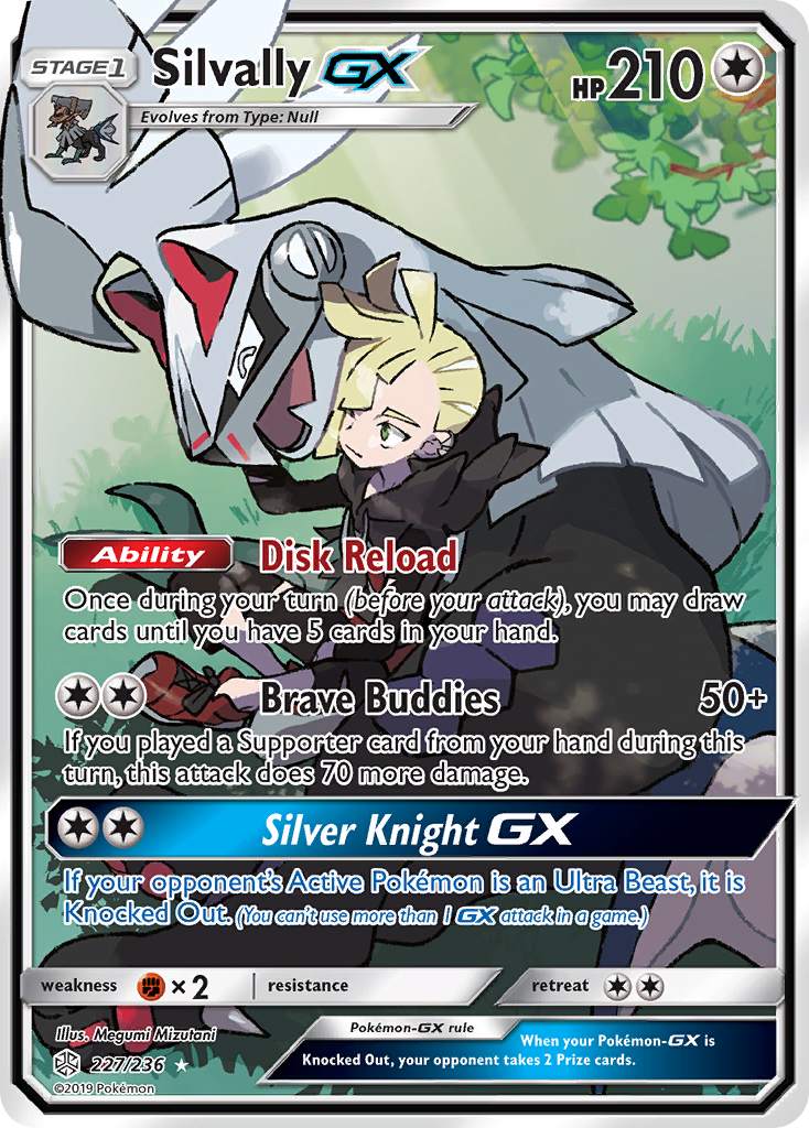 Silvally-GX – Cosmic Eclipse 227/236 Pokémon card