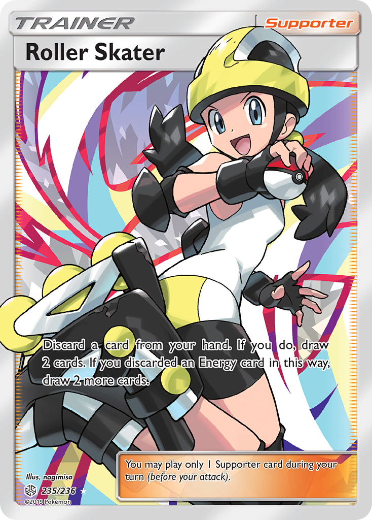 Roller Skater – Cosmic Eclipse 235/236 Pokémon card