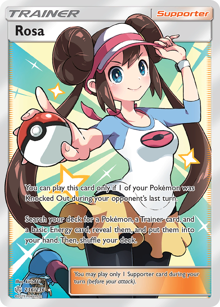 Rosa – Cosmic Eclipse 236/236 Pokémon card