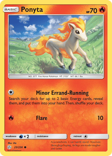 Ponyta - Cosmic Eclipse 23