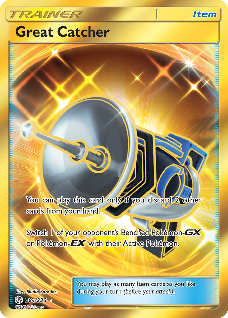Great Catcher – Cosmic Eclipse 264/236 Pokémon card