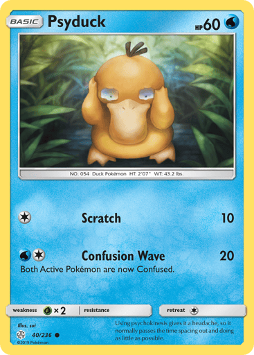 Psyduck - Cosmic Eclipse 40