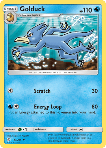 Golduck - Cosmic Eclipse 41