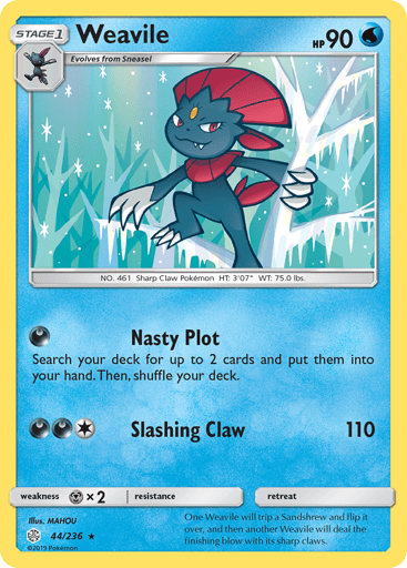 Weavile - Cosmic Eclipse 44