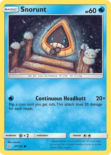 Snorunt - Cosmic Eclipse 47