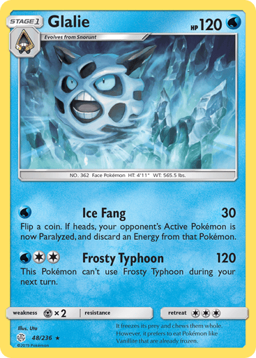 Glalie - Cosmic Eclipse 48