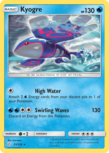 Kyogre - Cosmic Eclipse 53
