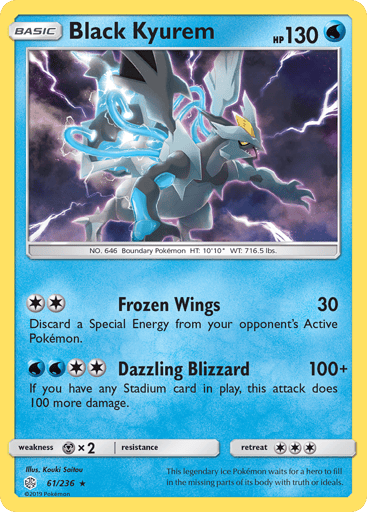 Black Kyurem - Cosmic Eclipse 61