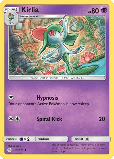 Kirlia - Cosmic Eclipse 81