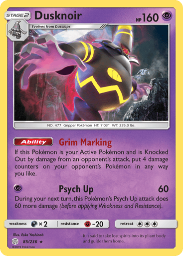 Dusknoir - Cosmic Eclipse 85