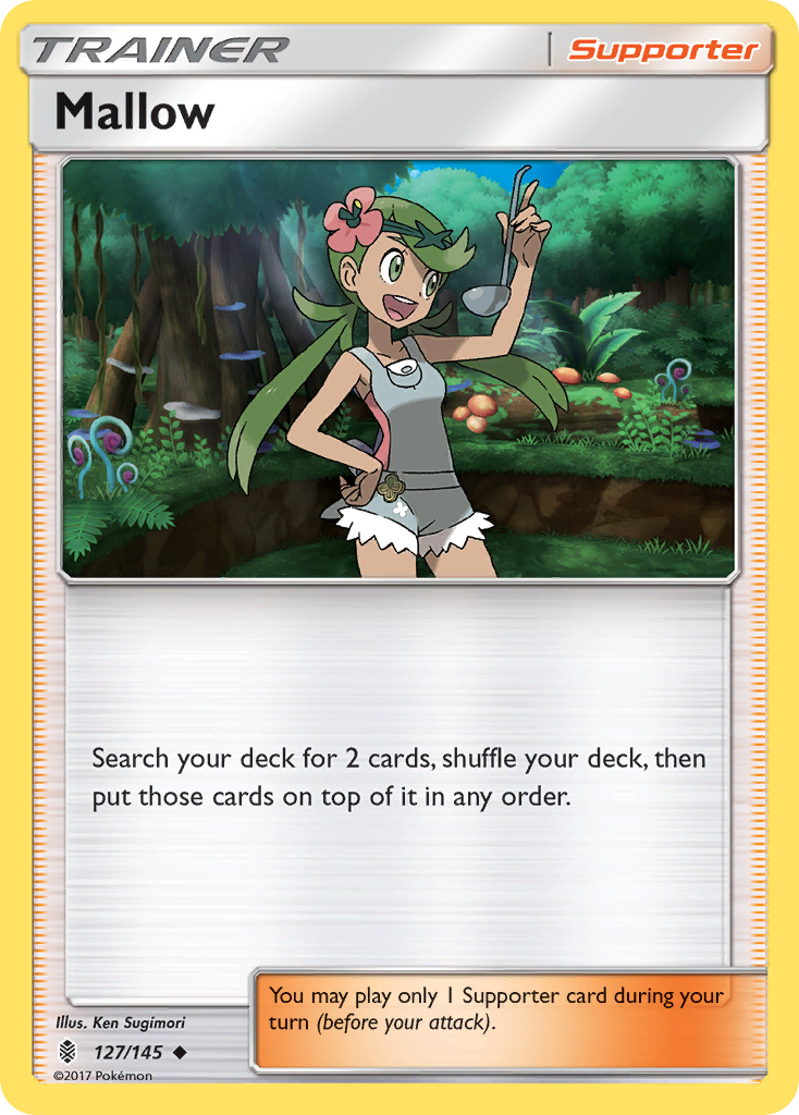 Mallow – Guardians Rising 127/145 Pokémon card
