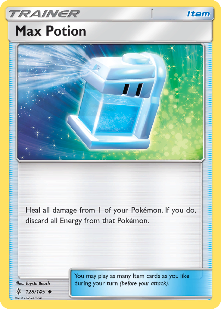 Max Potion – Guardians Rising 128/145 Pokémon card