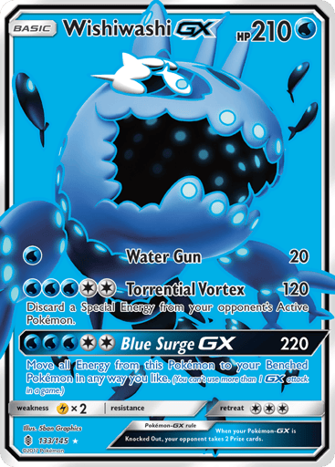 Wishiwashi-GX - Guardians Rising 133