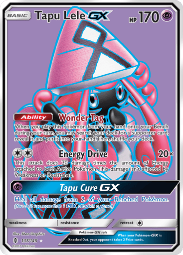 Tapu Lele-GX - Guardians Rising 137