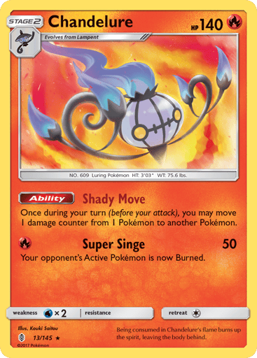 Chandelure - Guardians Rising 13