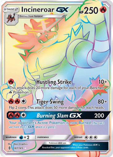 Incineroar-GX - Guardians Rising 147