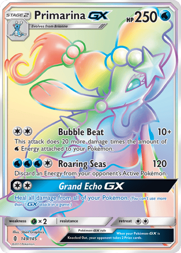 Primarina-GX - Guardians Rising 149