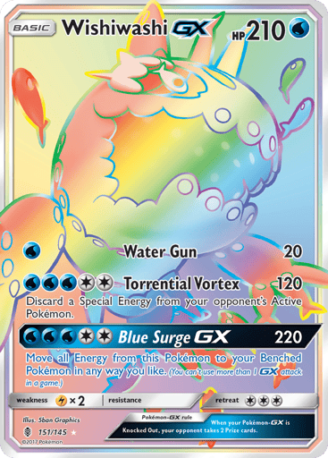 Wishiwashi-GX - Guardians Rising 151