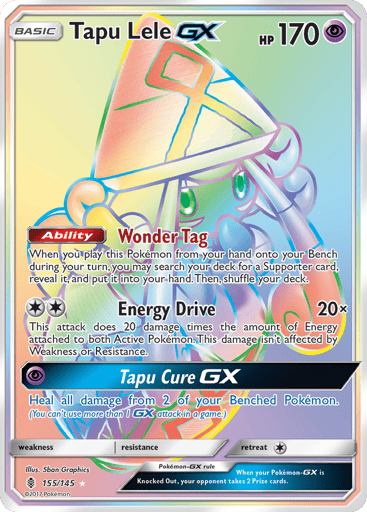 Tapu Lele-GX - Guardians Rising 155
