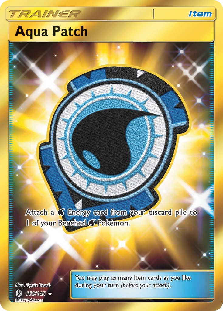 Aqua Patch – Guardians Rising 161/145 Pokémon card