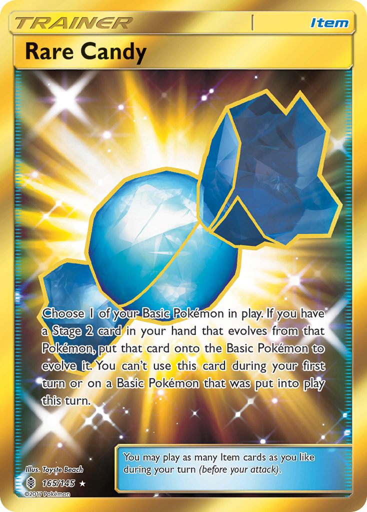Rare Candy – Guardians Rising 165/145 Pokémon card