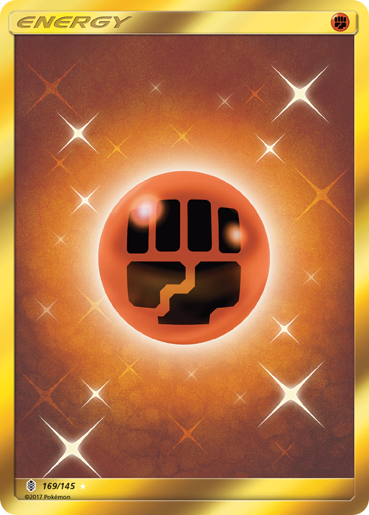 Fighting Energy – Guardians Rising 169/145 Pokémon card