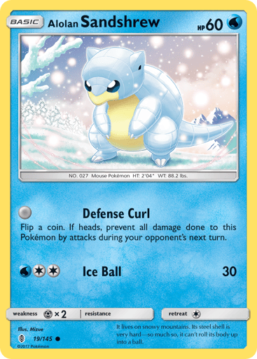 Alolan Sandshrew - Guardians Rising 19