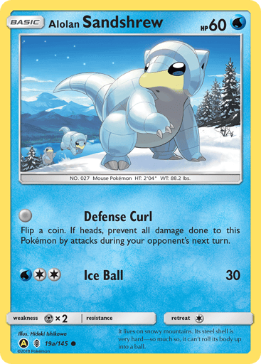 Alolan Sandshrew - Guardians Rising 19a